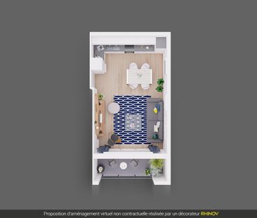 location Appartement T3 DE 64.5m² À MASSY - Photo 5