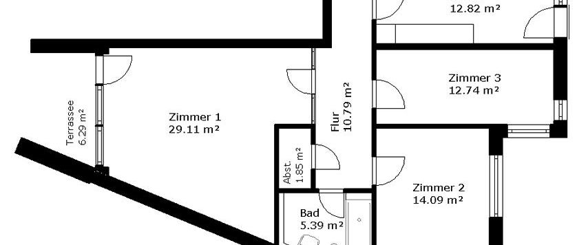 Modernisierte 3 Zimmer Wohnung mit Terrasse in Wedel - Photo 1