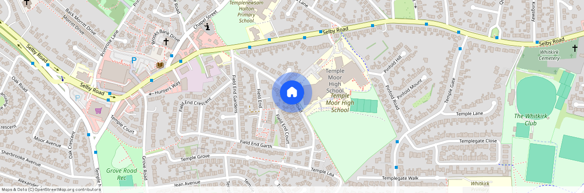 Field End Road, Halton, Leeds