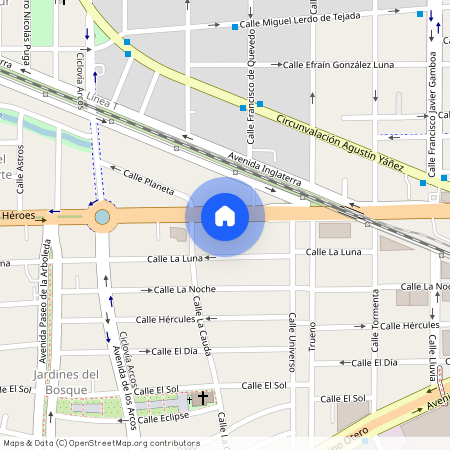 Av. Niños Héroes, 2571, Jardines Del Bosque, Guadalajara, Jalisco, 44520, México