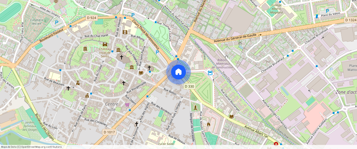 4 SQUARE LE BOUTEILLER, 60300, Senlis