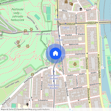 náměstí Kinských, Praha 5 - Malá Strana