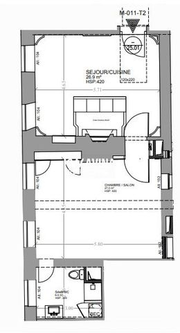 Appartement à louer, 2 pièces - Seclin 59113 - Photo 4