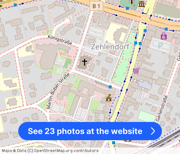 Denkmalgeschützte Villa: Altbau-Wohnung mit EBK + Garten in Berlin-... - Photo 1