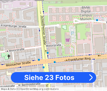 Gut geschnittene 2‑Zimmer Wohnung nahe BMW FIZ - Foto 1