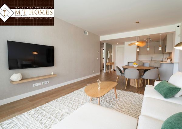 BRAND-NEW LUXURY GROUND FLOOR APARTMENT – EL HIGUERÓN – PRIVATE GARDEN & LARGE TERRACE – WALKING DISTANCE TO RESORT AMENITIES