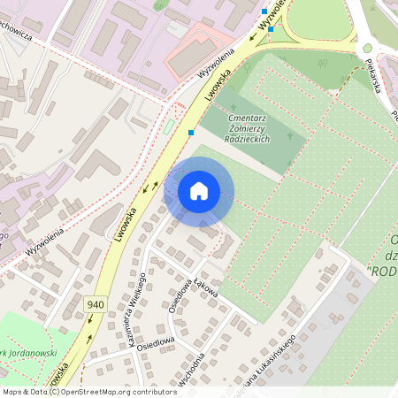 ul. Kazimierza Wielkiego, Biała Krakowska, Bielsko-Biała, śląskie