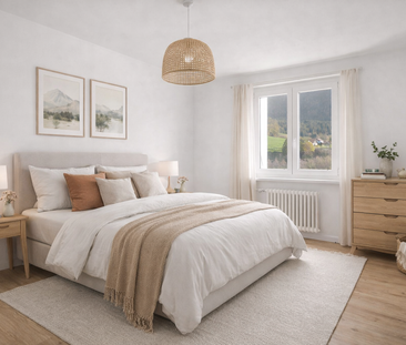 Tavannes, beautiful renovated 3.5 room apartment with balconies - Photo 3