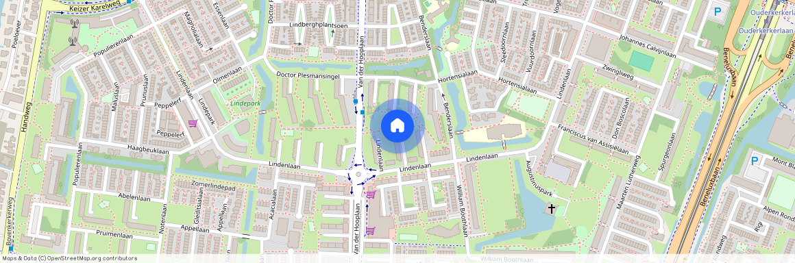 Augustinuspark, 1185 NL, Lindenlaan, Amstelveen