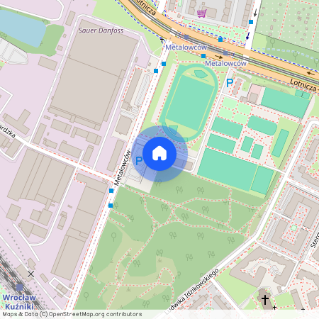 ul. Lotnicza, Pilczyce, Fabryczna, Wrocław, dolnośląskie