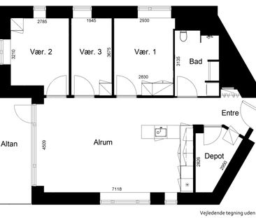 Bredhøj, 4 6.th., Silkeborg, 8600 - Foto 1