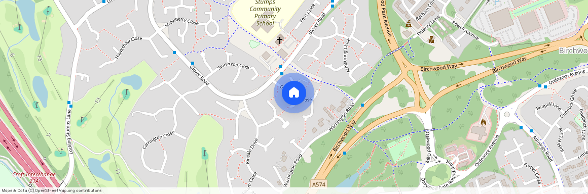 Deanwater Close, Birchwood, Warrington