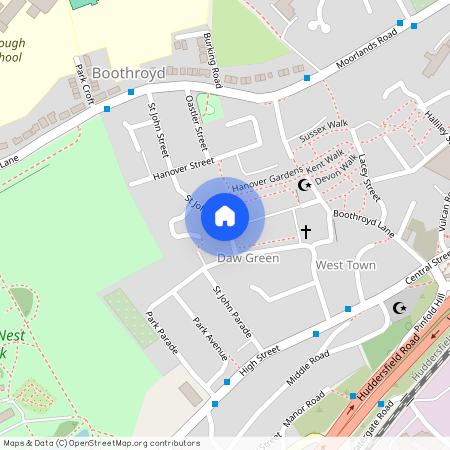 St. John Walk, Dewsbury, WF13