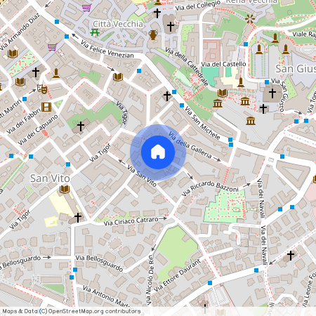 San Vito - Campi Elisi, Via Francesco Cappello, 9, Trieste