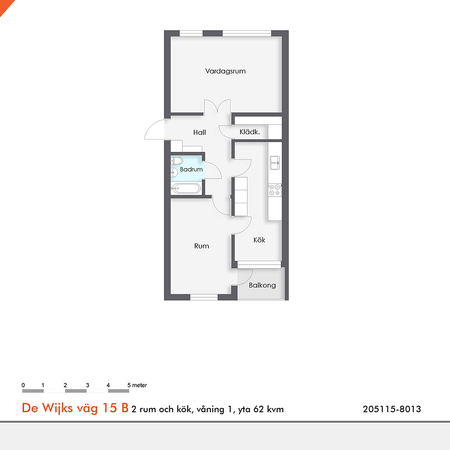 De Wijks väg 15 B - Foto 4