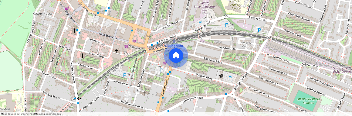 Duncan Road, Gillingham, Gillingham, Kent, ME7