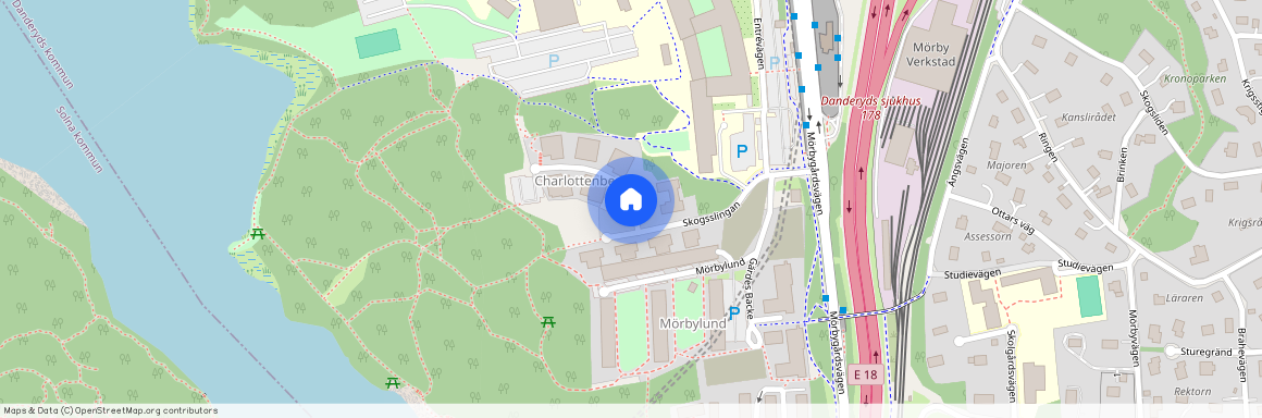 Skogsslingan, Danderyd