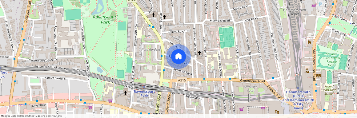 Raynham Road, Brackenbury Village, Hammersmith, W6