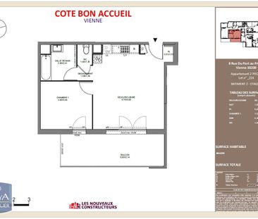 Location Appartement 2 pièces 45m² VIENNE 38200 - Photo 2