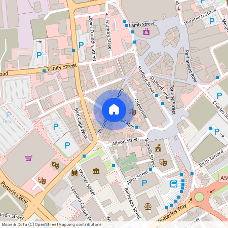 Pall Mall, Stoke-On-Trent, ST1