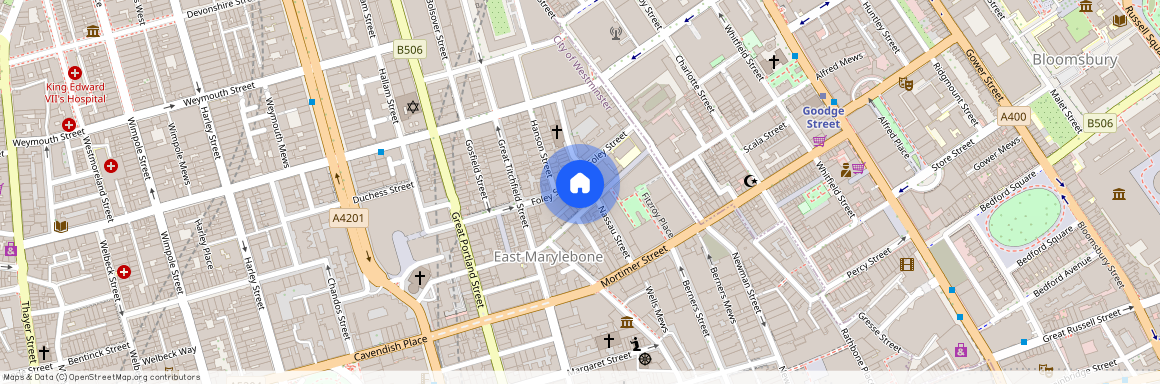 Candover Street, London, W1W