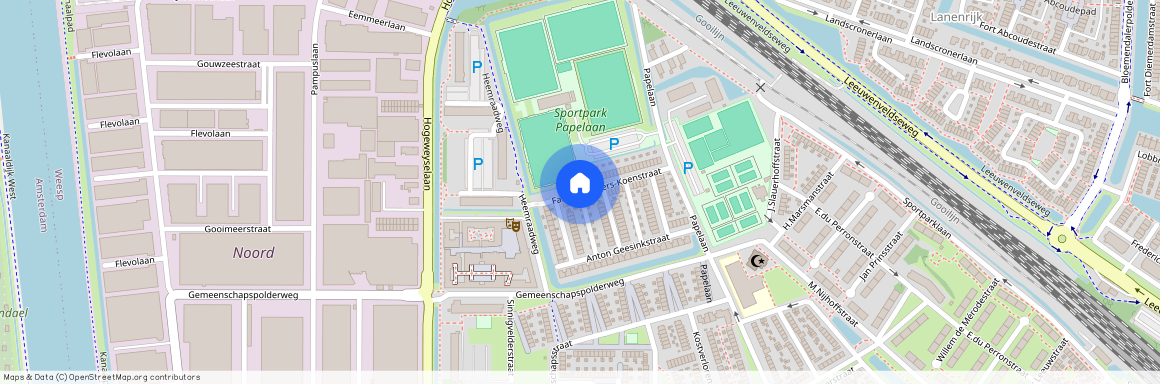 Hogewey-Noord, 1382 NB, Fanny Blankers-Koenstraat, Weesp