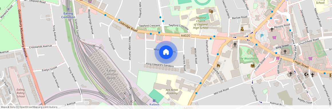 Whitehall Gardens, Acton, W3