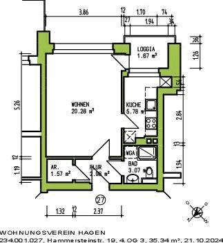 gemütliche Wohnung sucht Nachmieter - Foto 2