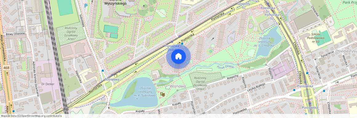 ul. Pomorska, Żabianka, Gdańsk, pomorskie