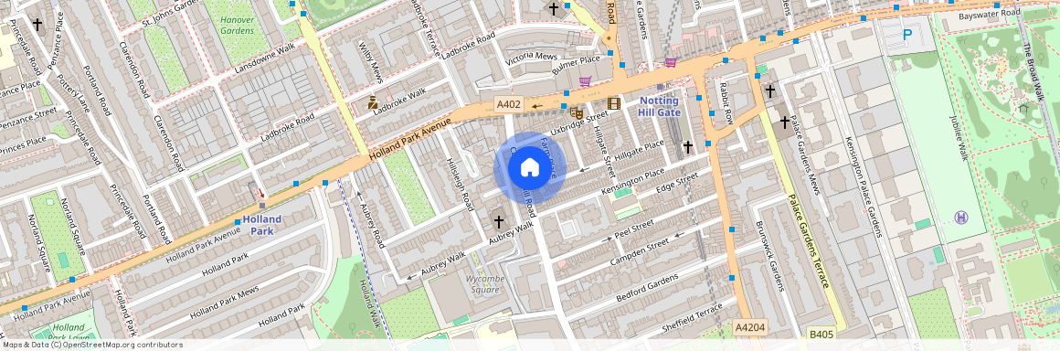 Campden Hill Road, Hillgate Village, W8