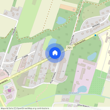 Pruszkowski, Pruszków, Żbików, Żbikowska