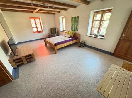 Stilvoll Wohnen & Arbeiten unter einem Dach (177 m²) in historischer Mühle in Markt Hartmannsdorf - Photo 5