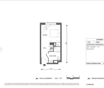 Location Appartement 1 pièce 22m² JOUE LES TOURS 37300 - Photo 1