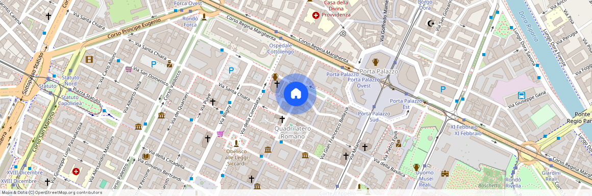 Via delle Orfane, Turin, Piedmont 10122