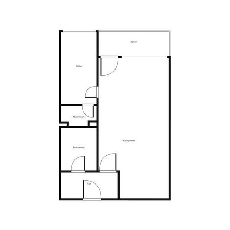 Ihre neue Wohnung: individuelles 1-Zimmer-Single-Appartment mit Balkon - Photo 4