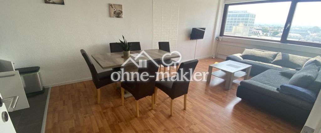 4-Zimmer Wohnung mit 6 Betten in zentraler Citylage mit Ausblick! - Pauschalmiete - Photo 1