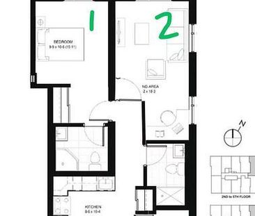 For Lease - 246 Lester Street Unit# 709 Bdrm, Waterloo, Ontario - Photo 2