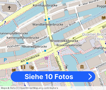 Sehr schöne und möblierte 2 Zi.-Wohnung in top Lage der Hafencity - Foto 1