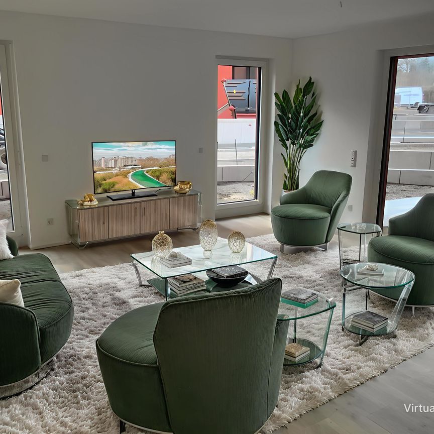 Zwei Zimmer und 70 m² im modernen Neubau - Photo 2