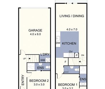 Spacious Two-Bedroom Design with Private Bathrooms - Photo 6