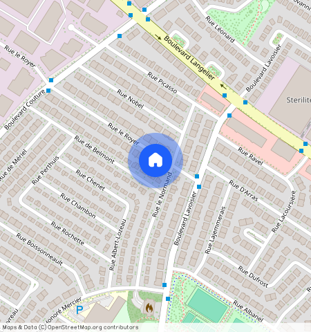 ** Rue le Royer, Saint-Léonard, Saint-Léonard, Ile de Montréal, H1P 3G7