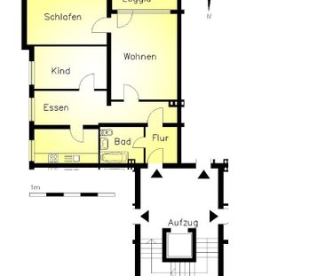 Familienwohnung in Baumheide mit drei Zimmern - "Freie Scholle eG" - Foto 3