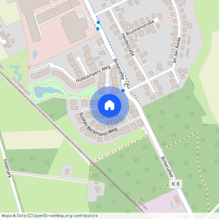 Gustav-Beckmann-Weg, 49076, Gustav-Beckmann-Weg    Osnabrück  Atter