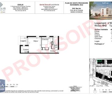 Location Appartement 2 pièces 48m² AVIGNON 84140 - Photo 2