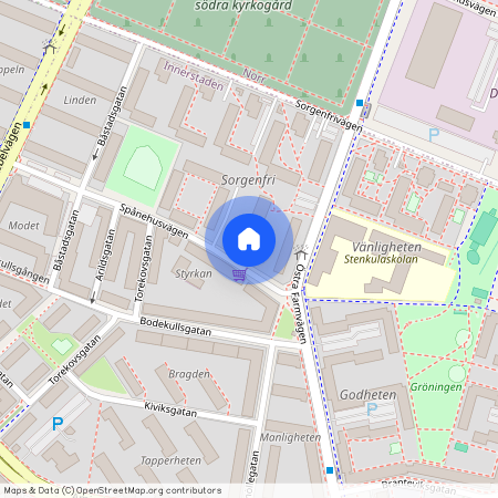 Spånehusvägen 66, Östra Sorgenfri