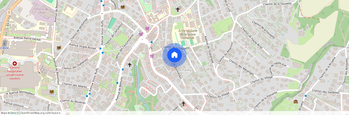 1012, Lausanne, Chemin De Bochardon, 3