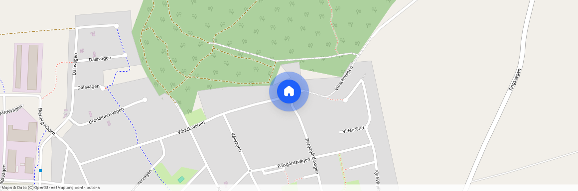 Vibäcksvägen, Harplinge