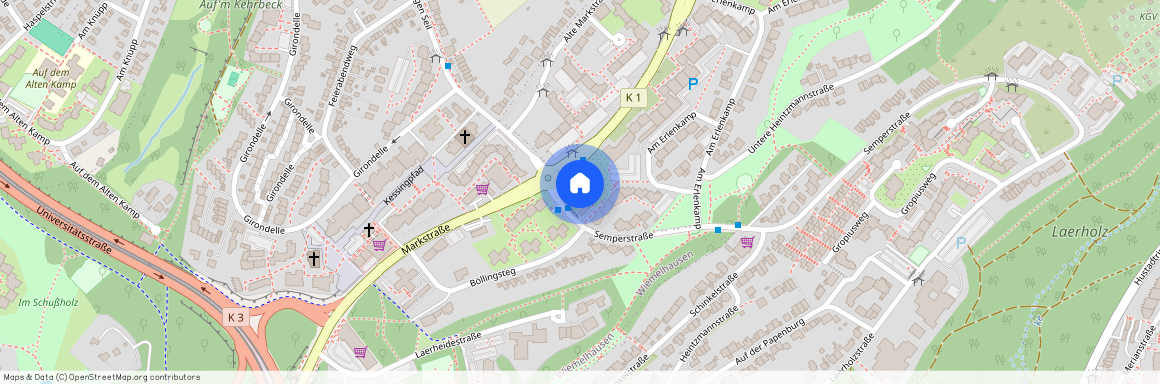 Semperstraße 1, 44801 Bochum - Bochum-Süd