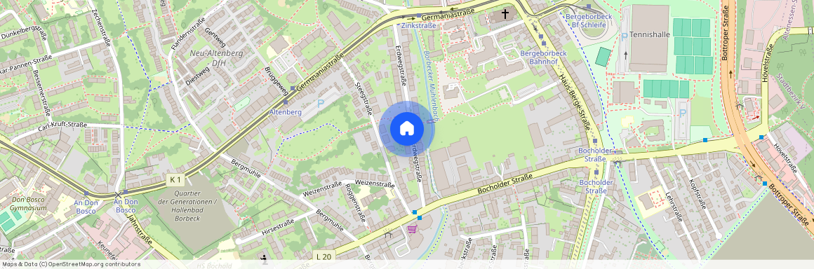 Erdwegstr. 30, 45356 Essen - Essen-Borbeck