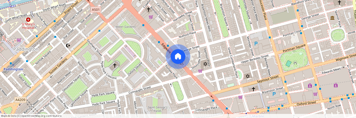 Edgware Rd, Tyburnia, London W2 2HR